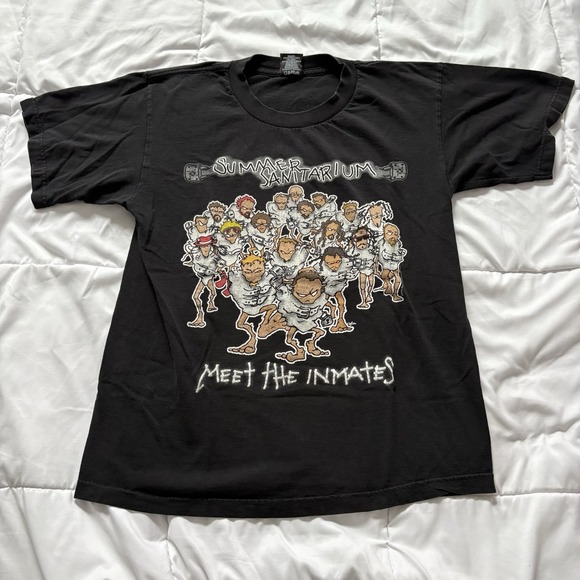 giant Other - Vintage Metallica Summer Sanitarium 2000 Tour Shirt L Korn System of a Down Y2K